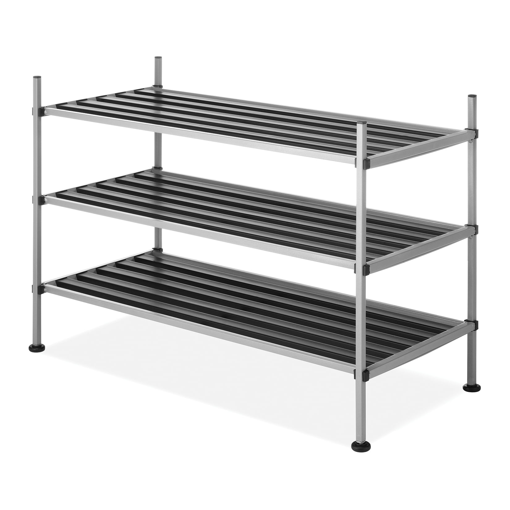 Whitmor 3-Tier Closet Storage Shelves - Shoe Rack and Home Organizer - 12