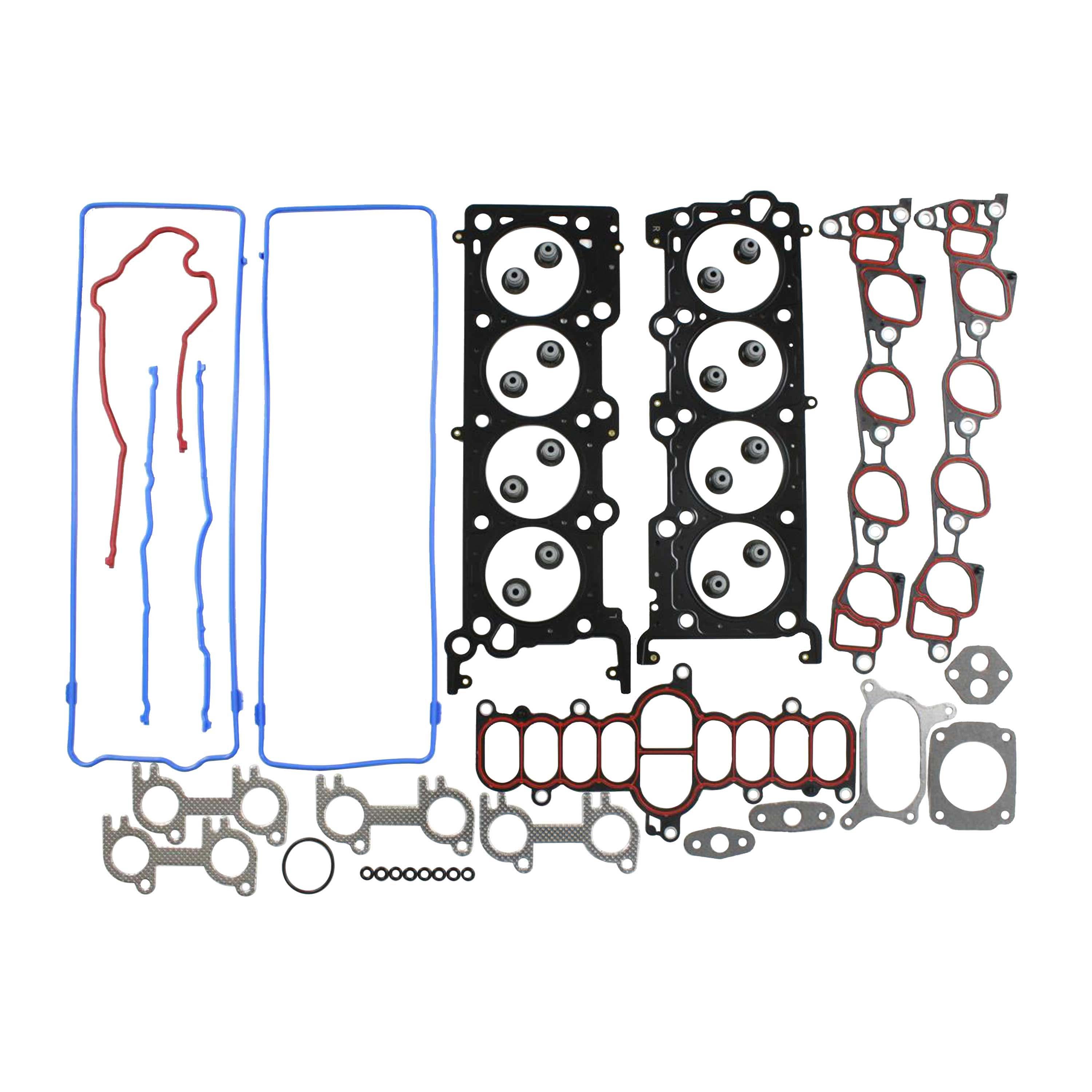 DNJ HGB4167 Cylinder Head Set with Head Bolt Kit For 1997-1999 for Ford Expedition 4.6L 281cid V8 SOHC