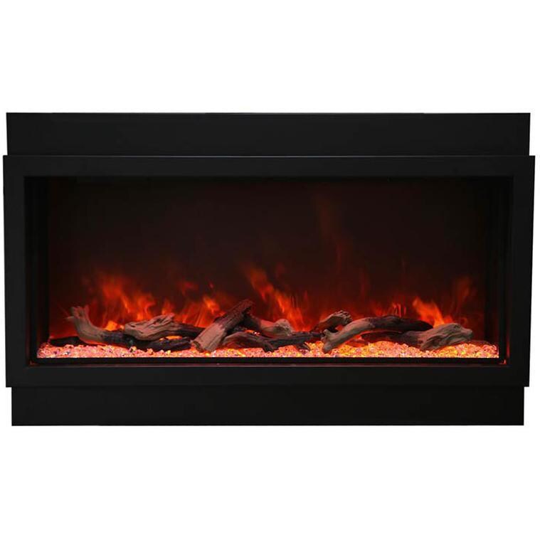 Amantii Panorama Series Slim Smart 88-Inch Built-In Electric Fireplace