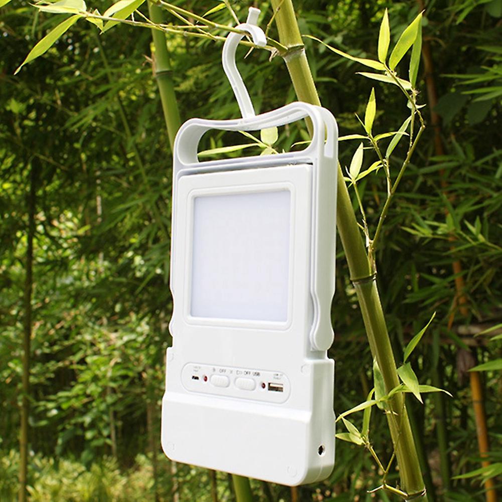 Solar Power Rechargeable Multifunctional Led Light Tent Lantern Lamp