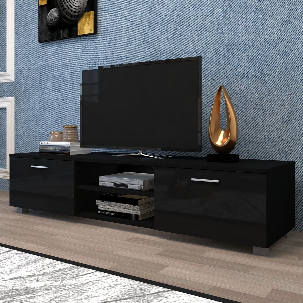 TV Stand Entertainment Center for TVs Up to 70\