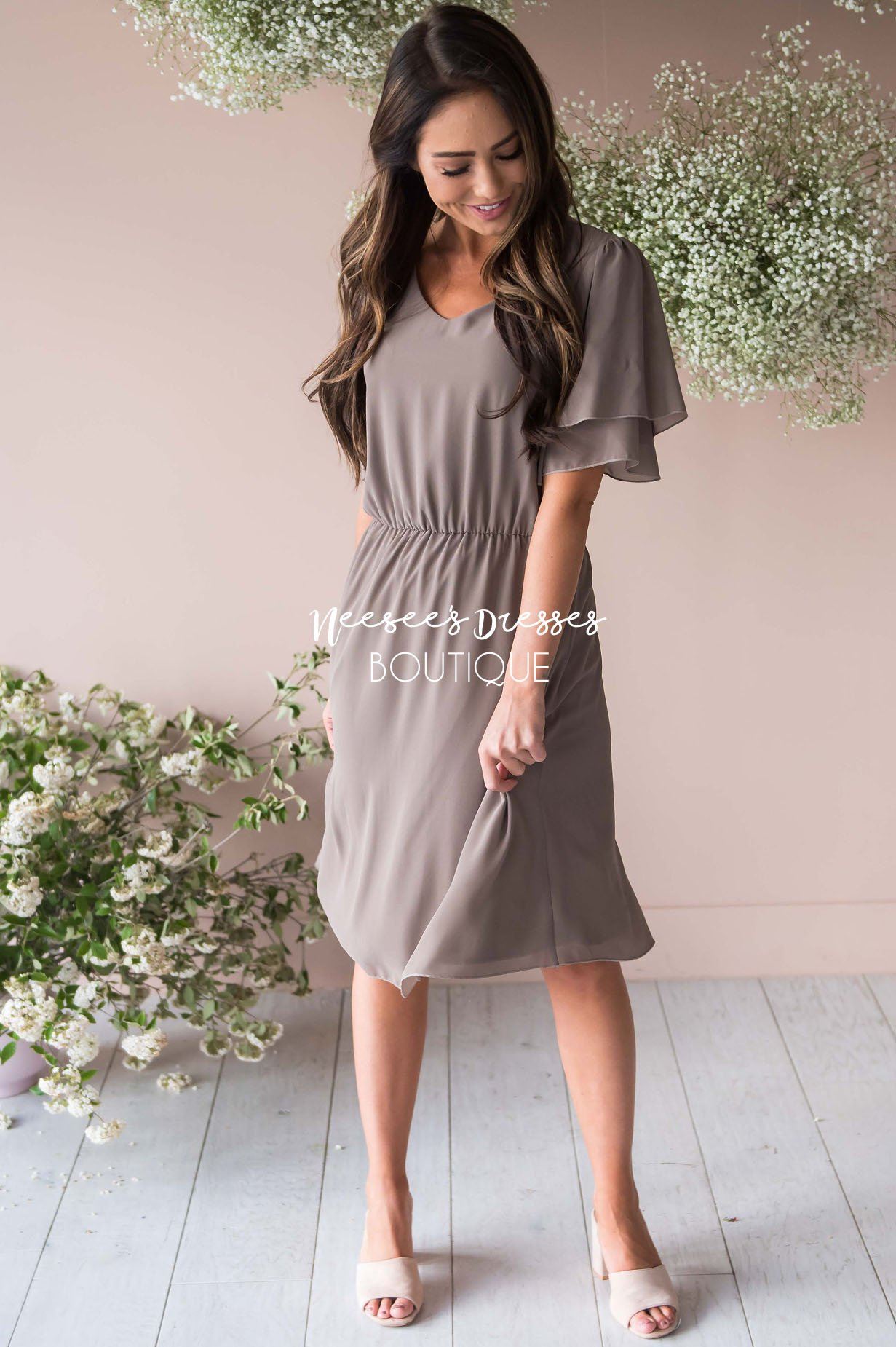 The Claire Chiffon Dress