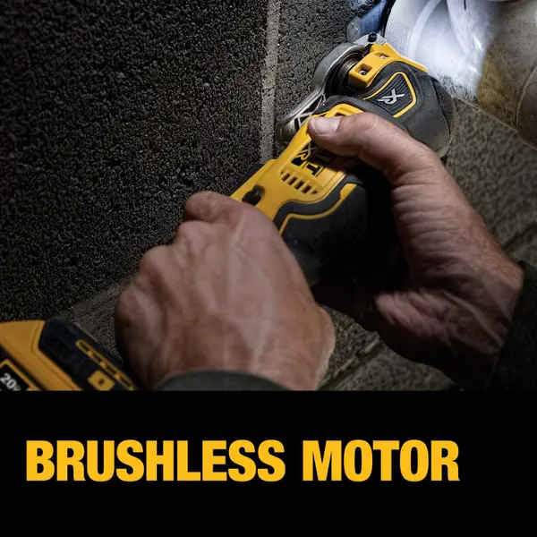 DW 20V MAX XR Brushless Cordless 3-Speed Oscillating Multi-Tool Kit