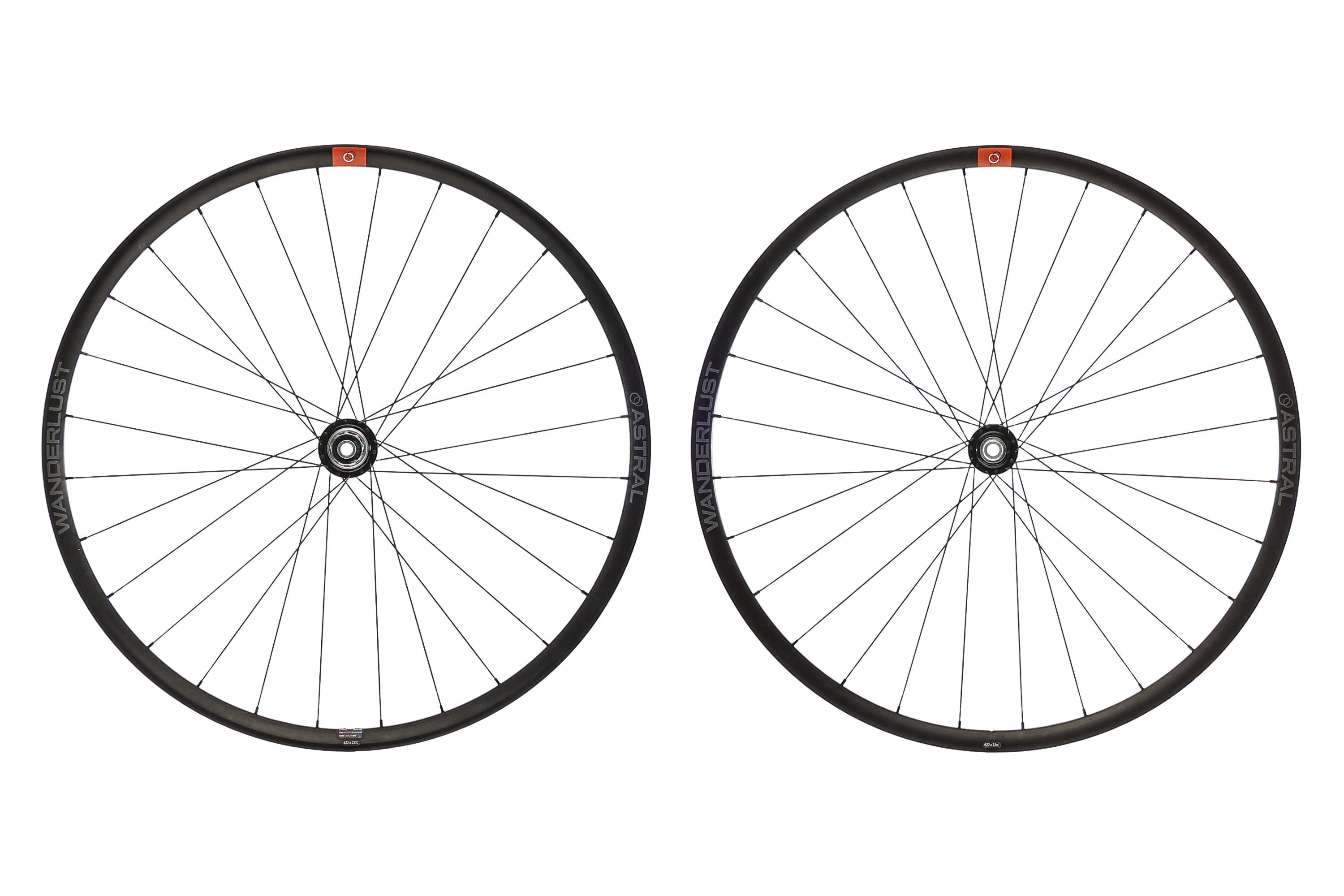 Astral Wanderlust w/ White Industry Hubs Aluminum Tubeless 700c Wheelset