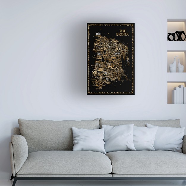 Trademark Fine Art rafael Esquer x27 glam New York Collection Bronx x27 Canvas Art