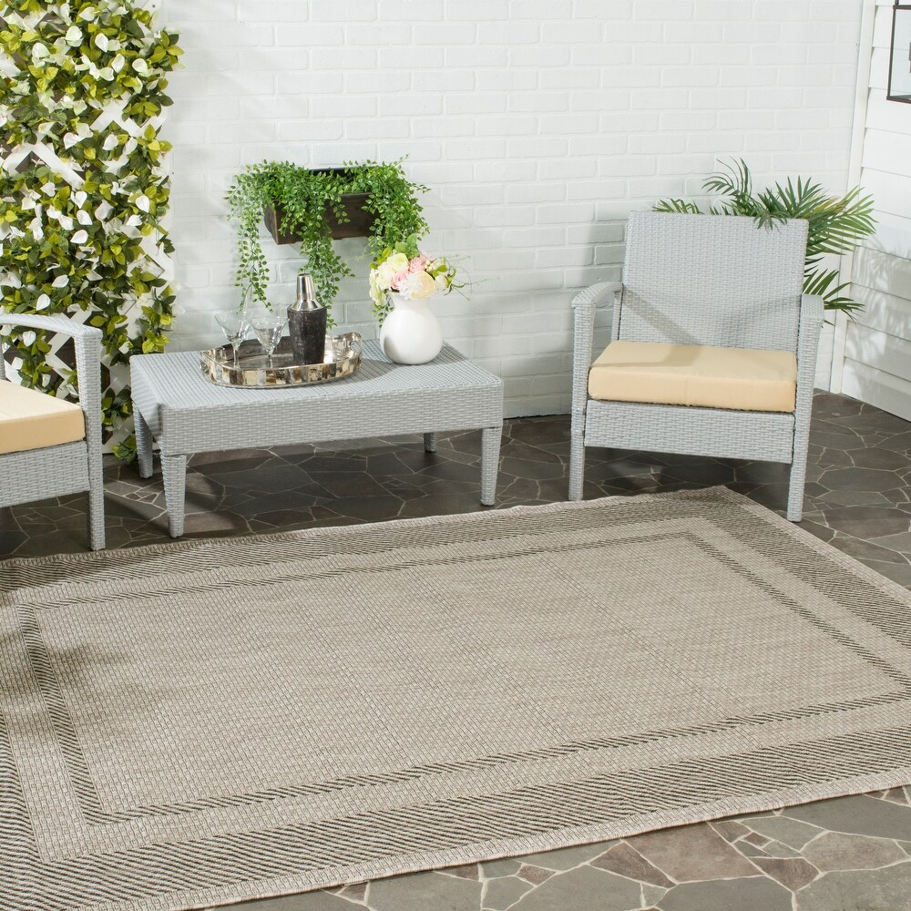 SAFAVIEH Courtyard Diann Indoor/ Outdoor Waterproof Patio Backyard Rug