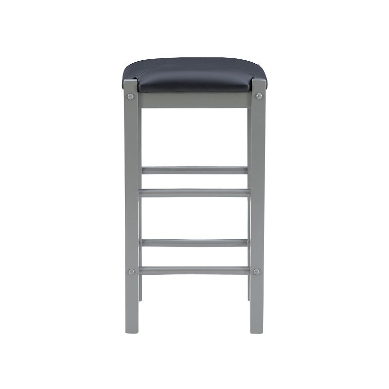 Linon Lancer Counter Stool 2-piece Set