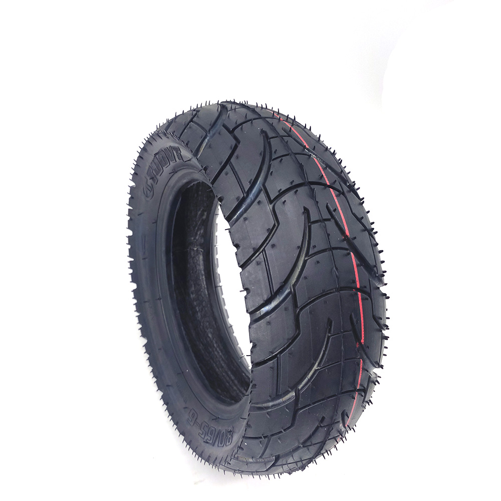 80/65 6 Off Road Thicken Wide Tire For Electric Scooter 10 Inch Tires Hard Wear Resistant 10*3 Tire For Zero 10x Kugoo M4