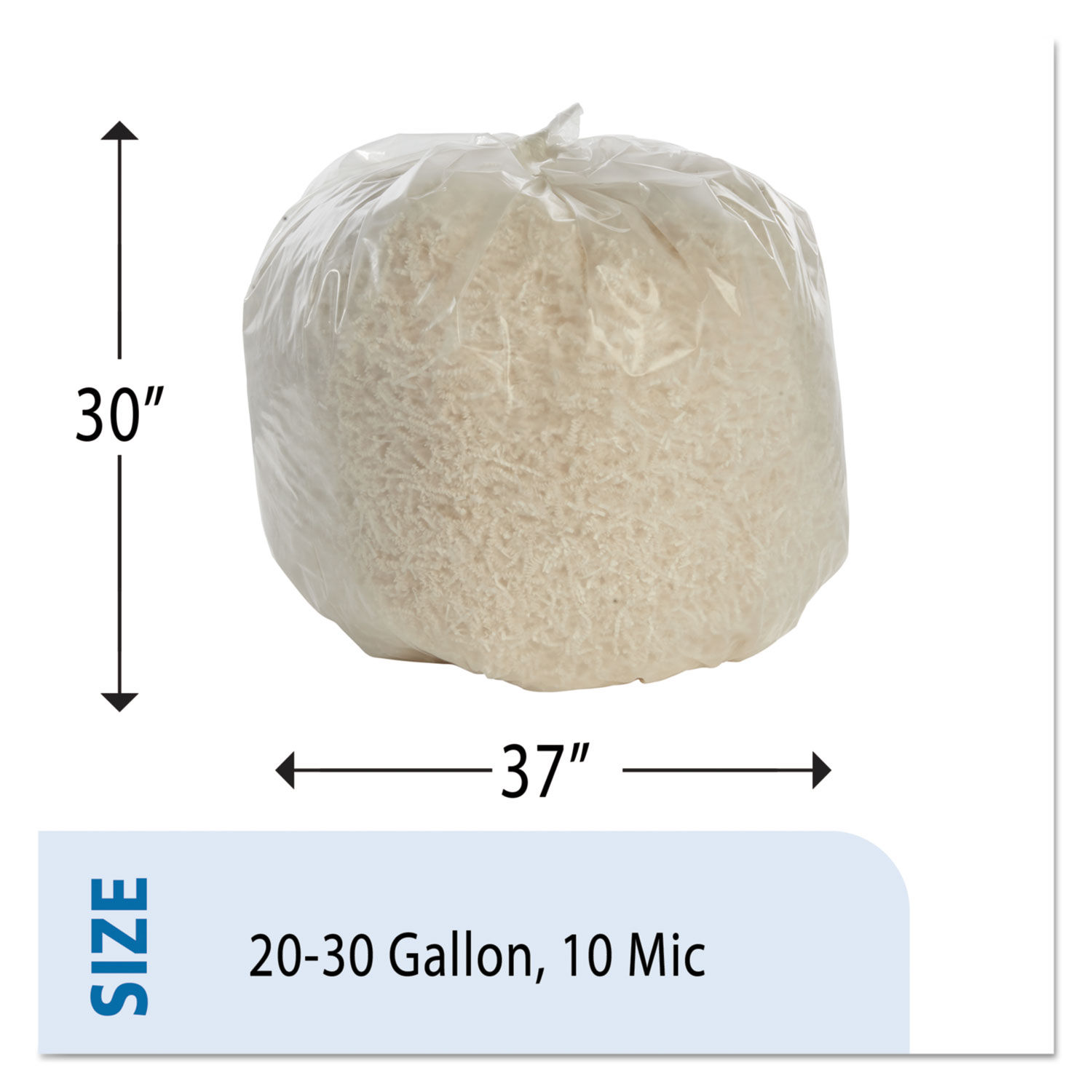 SKILCRAFT High Density (HDPE) Coreless Roll Can Liners by AbilityOneandreg; NSN5574972