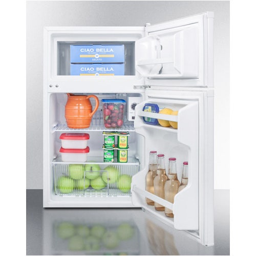 Summit Appliance CP351WLLF2 Compact Two-Door Refrigerator-Freezer