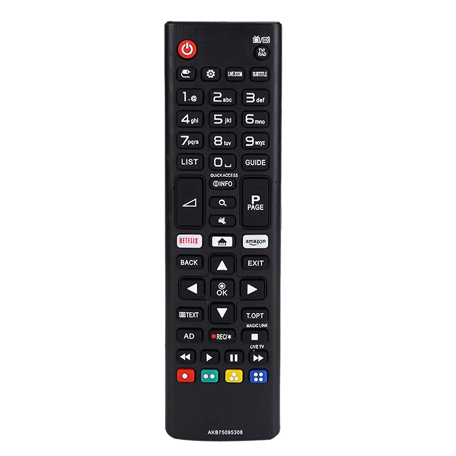 Universal Remote Control Akb75095308 For Lg Tv Led Lcd Tv Smart Remote Replacement Controller Black