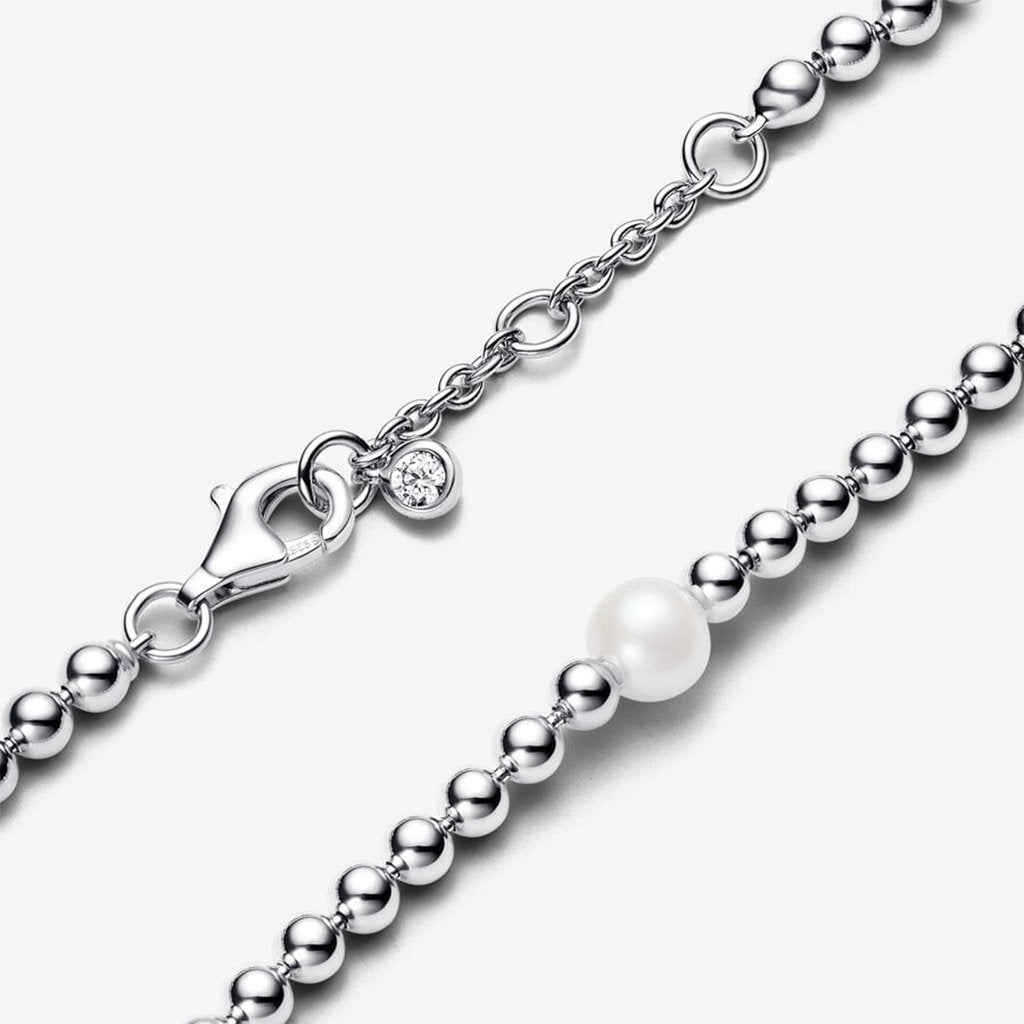 PANDORA  Treated Freshwater Cultured Pearl & Beads Bracelet - Sterling Silver