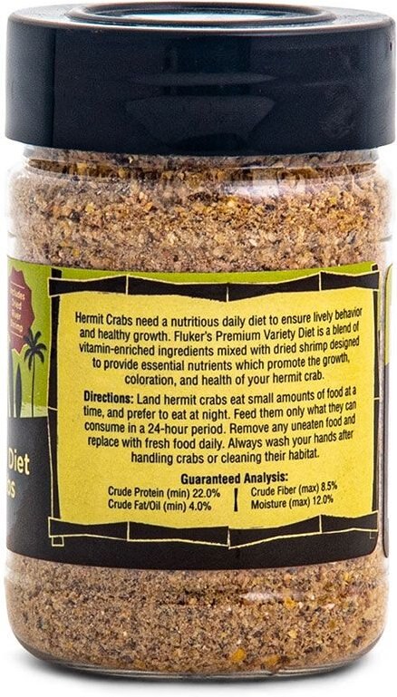 Fluker's Premium Variety Diet Hermit Crab Food