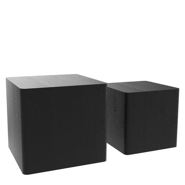 MDF Coffee Table， Side Table Set of 2