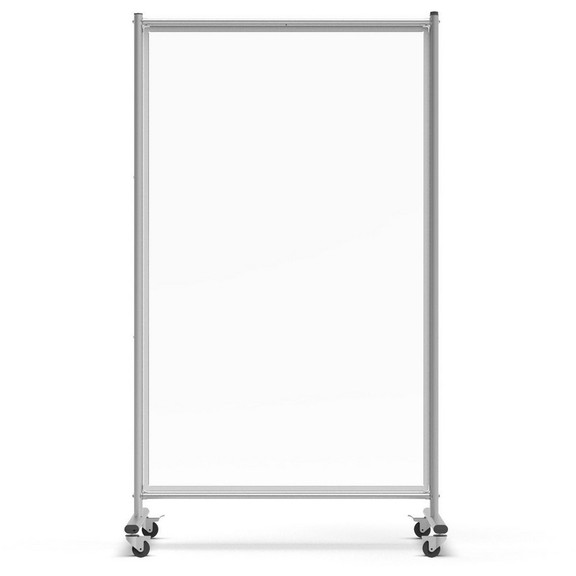 Luxor MD4072W Mobile Magnetic Whiteboard Room Divi...