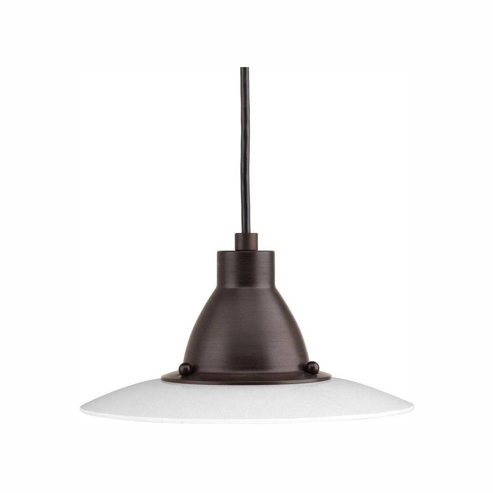 Progress Lighting Avant Collection 1-Light Antique Bronze Integrated LED Mini Pendant P5072-2030K9