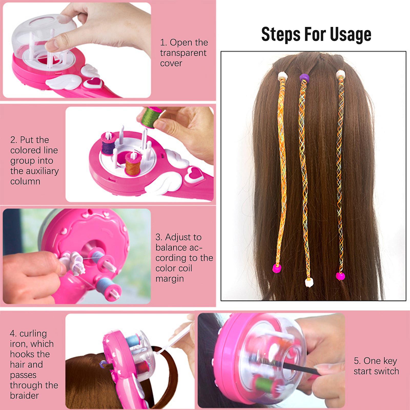 Girls' Dress-up Jewelry Toy Automatic Braider