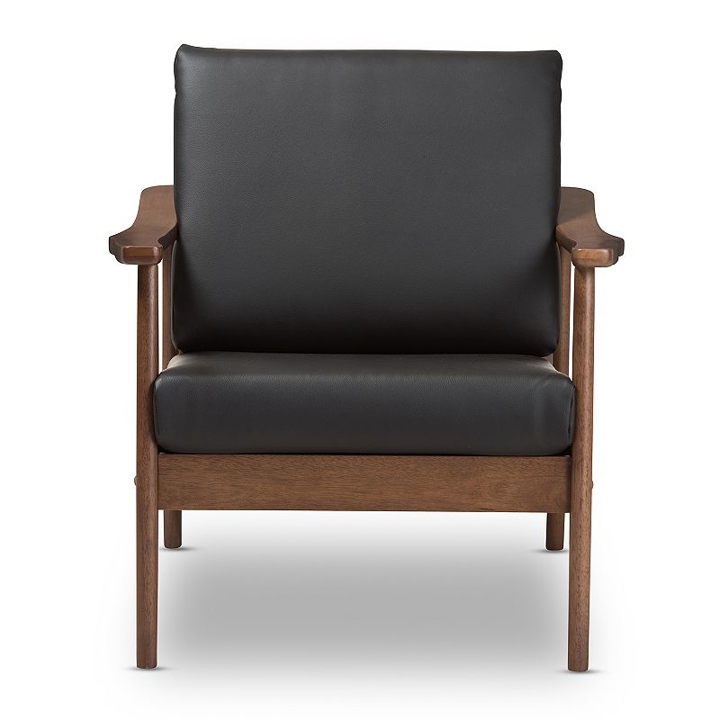 Baxton Studio Venza Mid-Century Modern Arm Chair