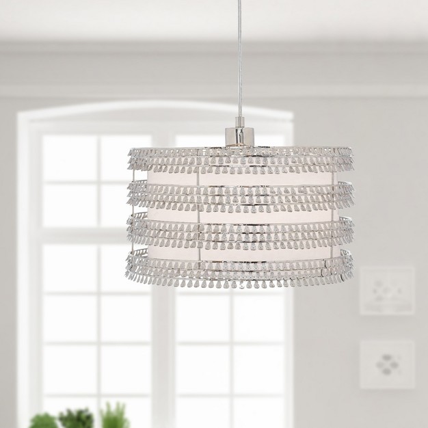 Quigley Drum Shade With Charms Pendant Ceiling Light River Of Goods