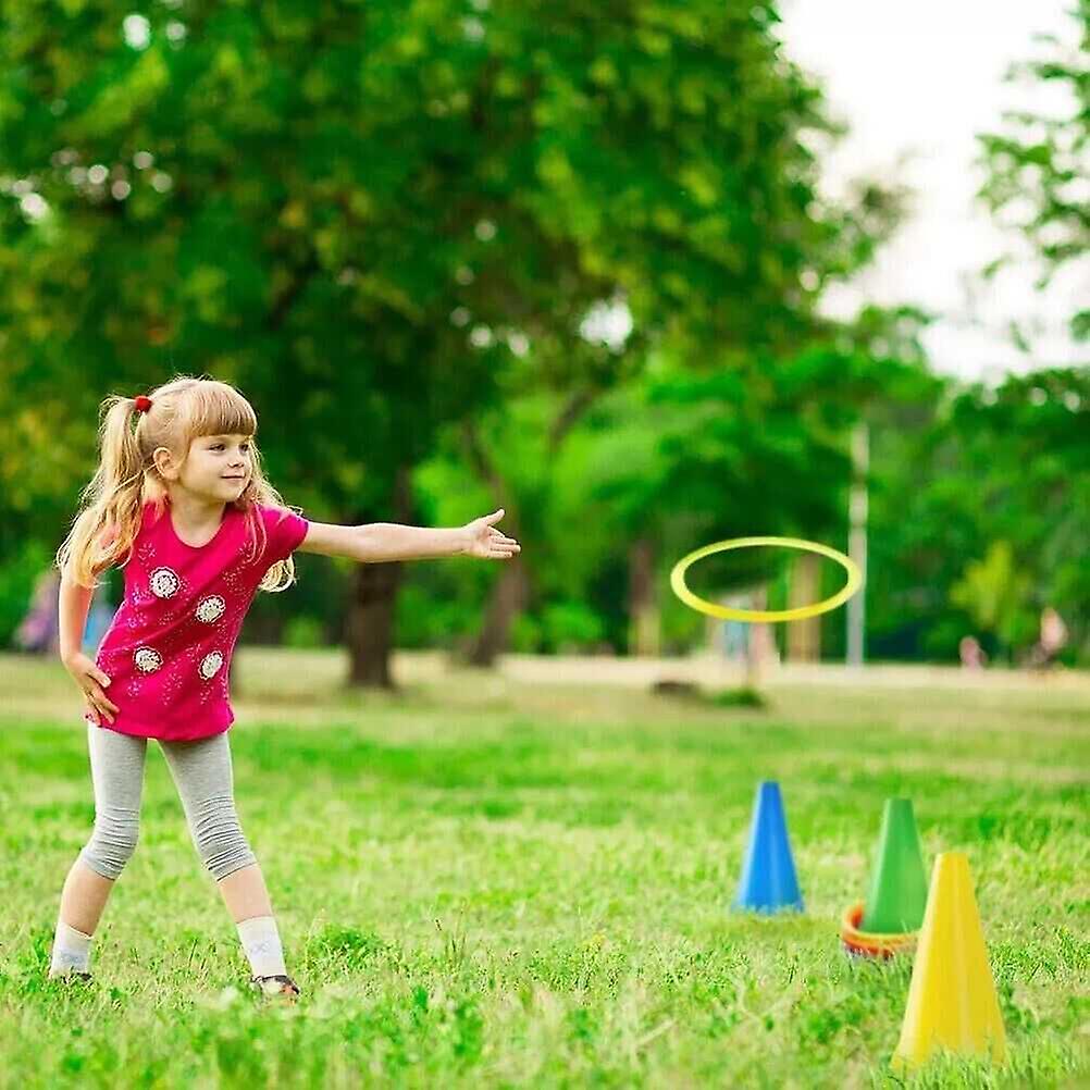 3-in-1 Kids Outdoor Ring Toss Game Set