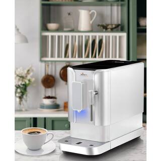 Espressione Concierge Elite Fully Automatic Bean to Cup Espresso Machine Diamond White 8120DW