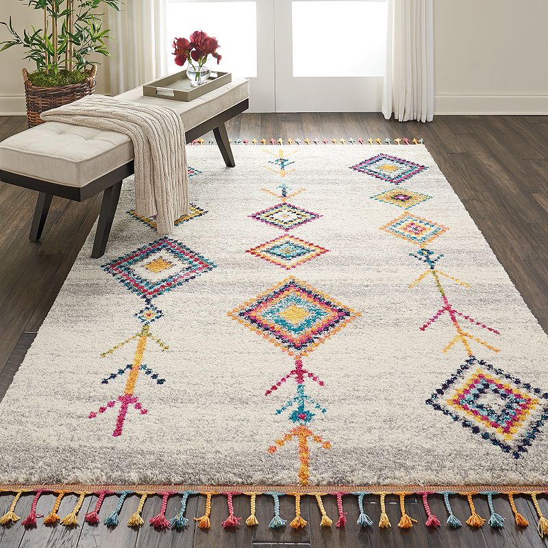 Nourison Moroccan Geometric Rug