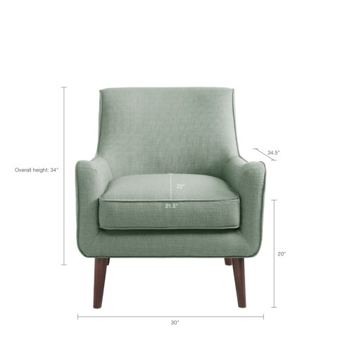 Oxford Mid Century Accent Chair B03548208