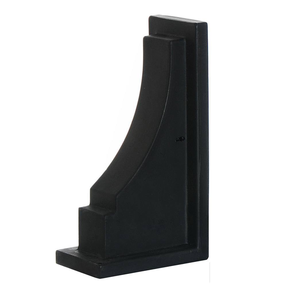 Mayne Fairfield Black Polyethylene Decorative Corbel 5856-B