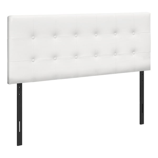 Bed， Headboard Only， Full Size， Bedroom， Upholstered Pu Leather Look， Transitional - - 31784653