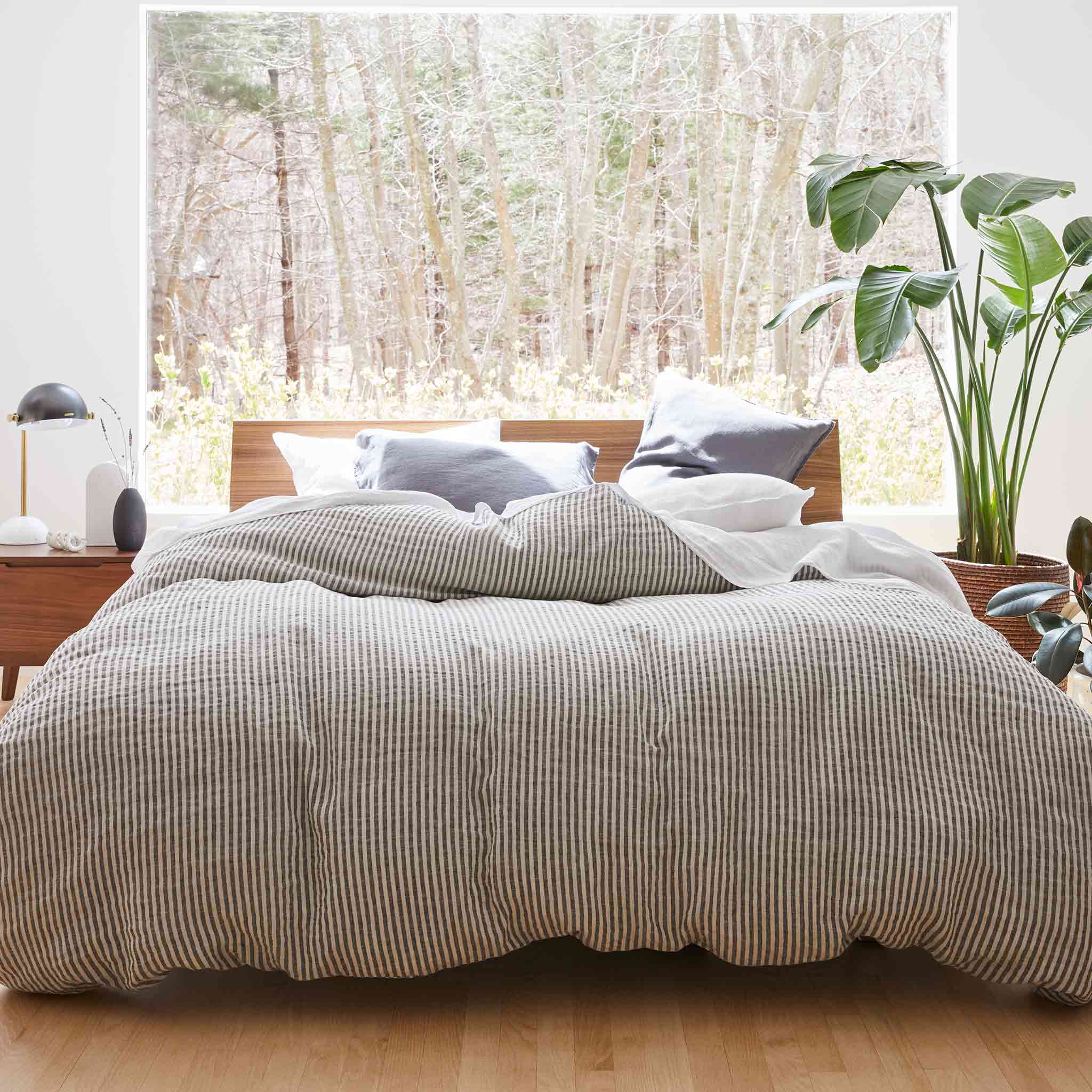 Washed Linen Duvet Cover