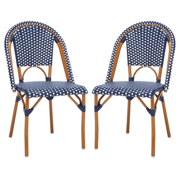 SAFAVIEH California Outdoor Side Chair Set of 2 (Fully Assembled)