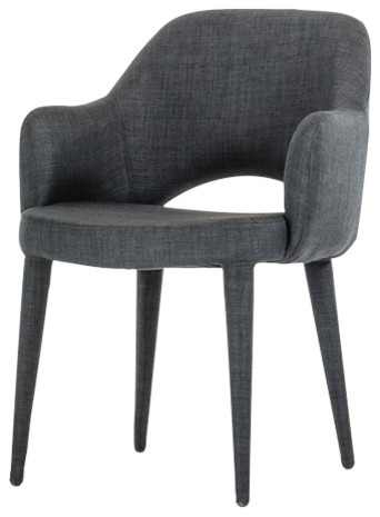 Modrest Williamette Modern Fabric Dining Chair   Midcentury   Dining Chairs   by Vig Furniture Inc.  Houzz