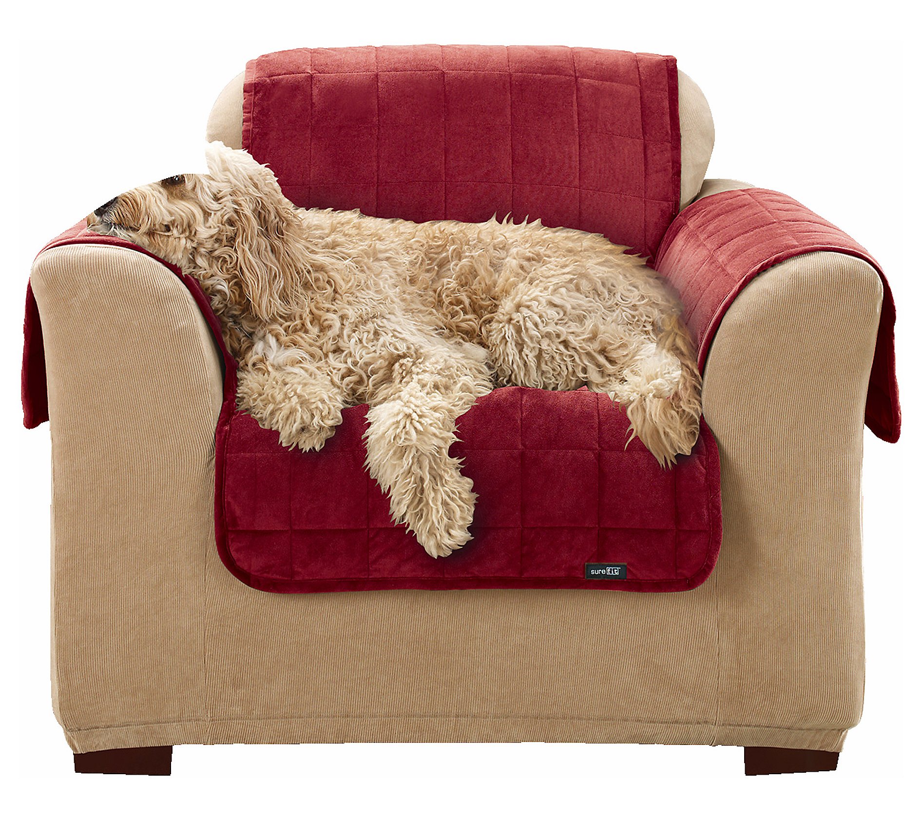 SureFit Deluxe Pet Chair Furniture Cover