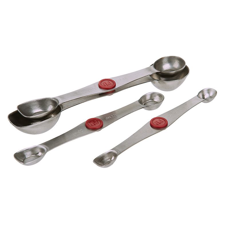 PL8 4-pc. Stainless Steel Magnetic Measuring Spoon Set