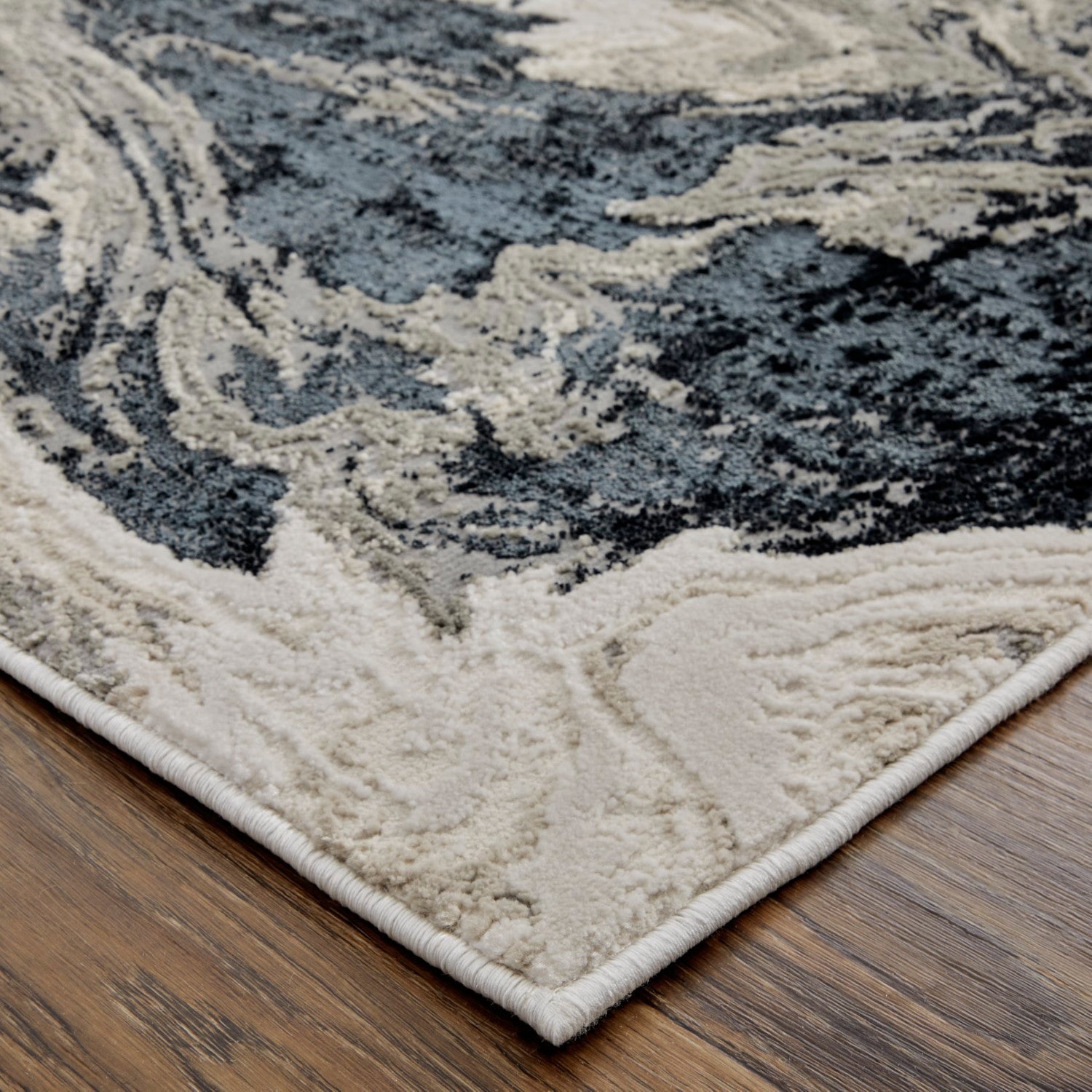 Orin Abstract Ivory/Black/Taupe Rug