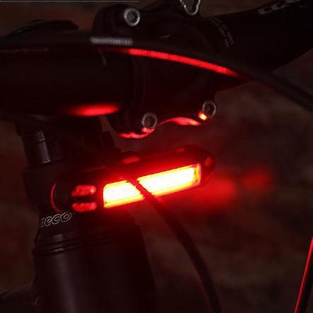 500Lm rechargeable bicycle front warning light