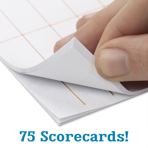 Brybelly Bridge Scorecards  75 pack