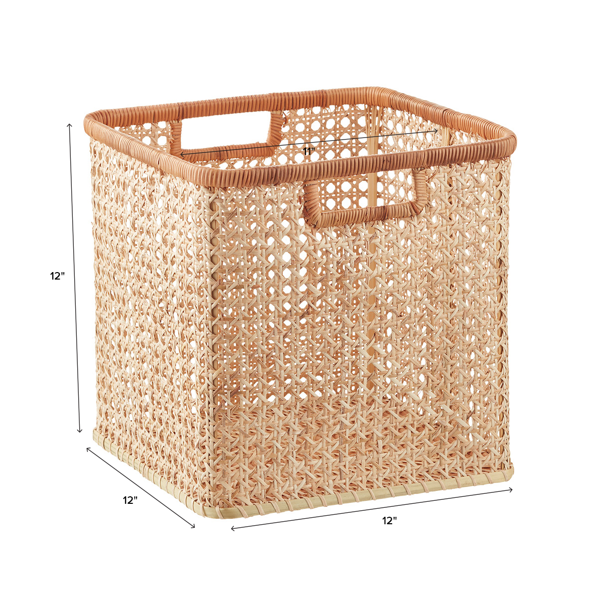 Albany Rattan Cube