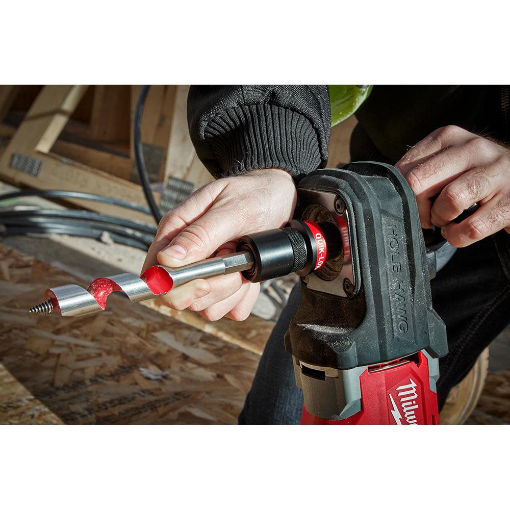 Milwaukee M18 FUEL Hole Hawg Right Angle Drill with QUIK LOK Reconditioned ;