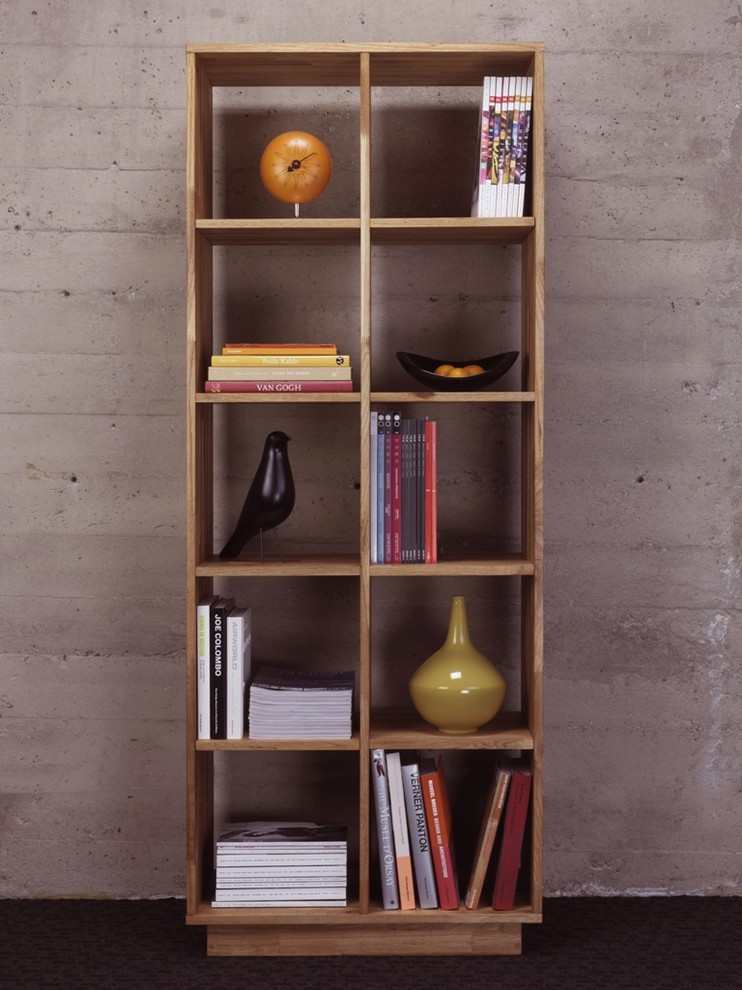 Mash Lax Solid Wood 2X5 Bookcase   Modern   Bookcases   by Plush Pod Decor  Houzz