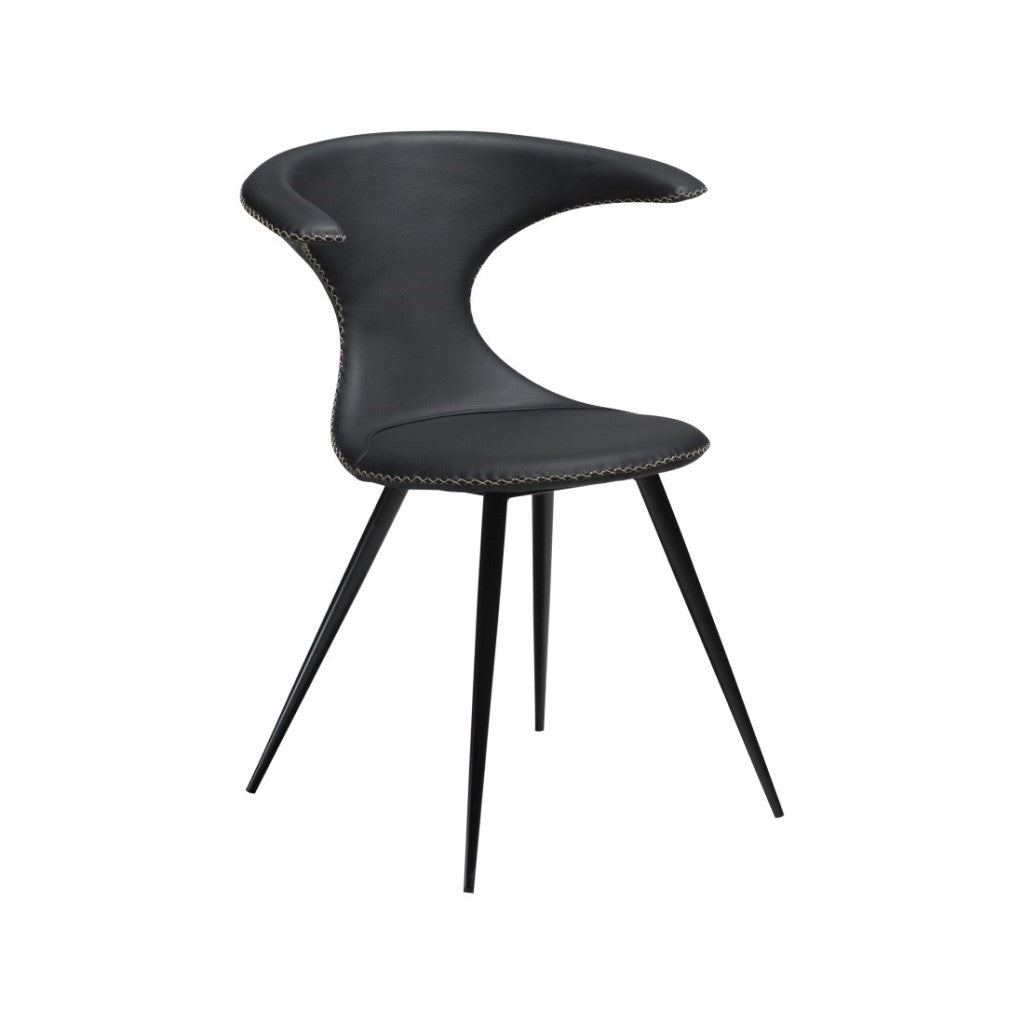 Flair Chair Black Leather