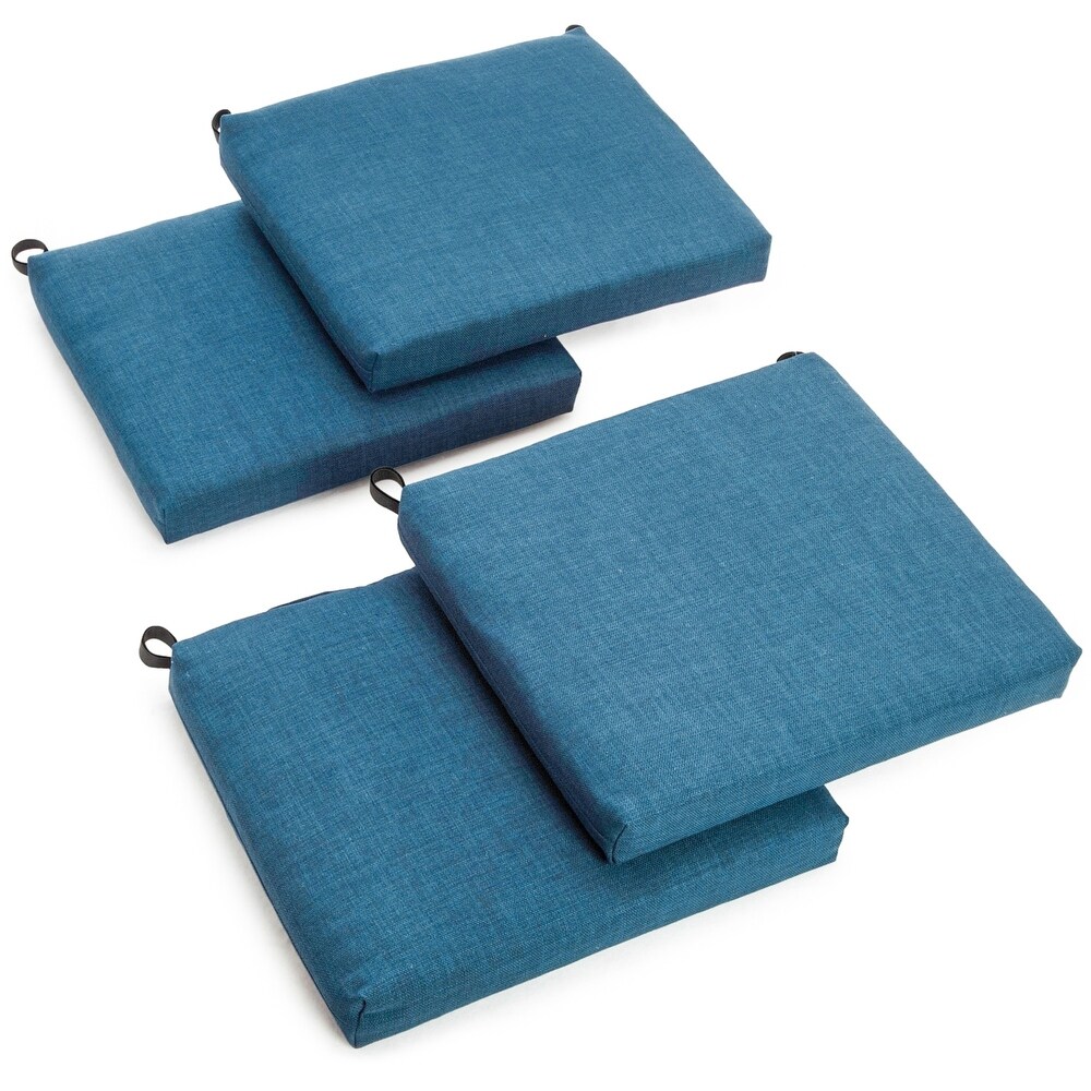 20 inch by 19 inch Outdoor Chair Cushions (Set of 4)   20 x 19