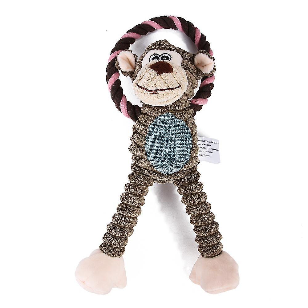 Pet Toys Dog Plush Bite Accompanying Toys Vent Cartoon Monkey