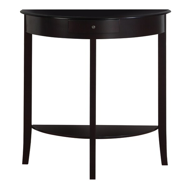 Dark Cherry Hall Console 31nch Accent Table