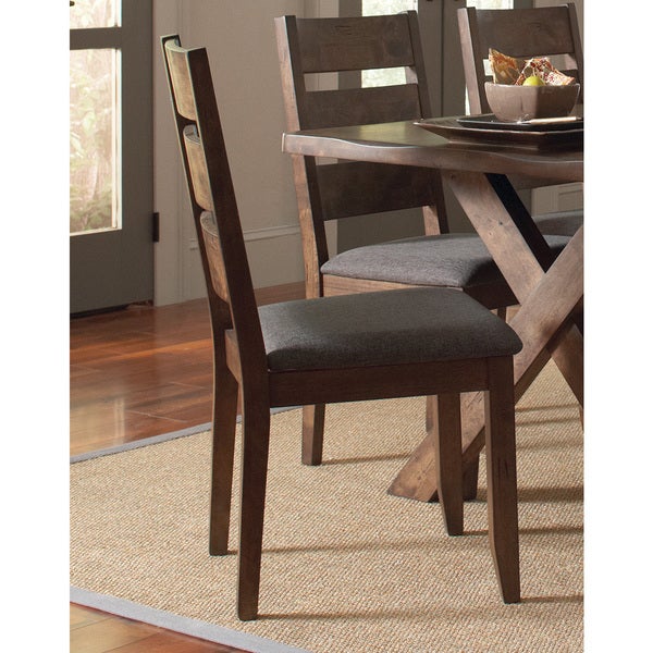 Coaster Furniture Alston Knotty Nutmeg Ladder Back Dining Chairs (Set of 2)