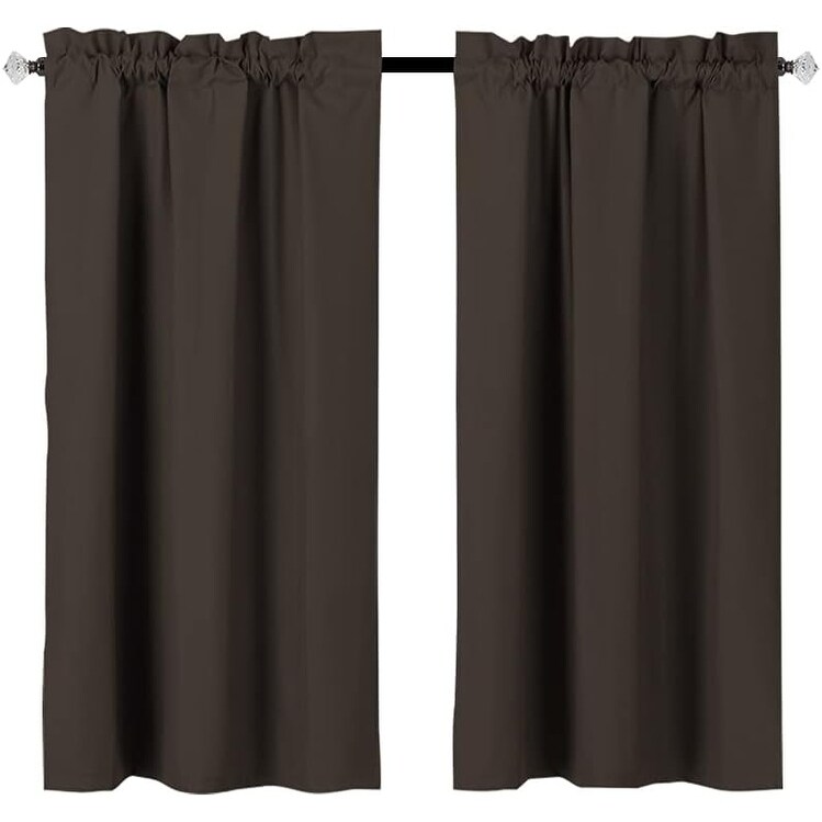 2 Panels Blackout Tier Curtain   36X54\