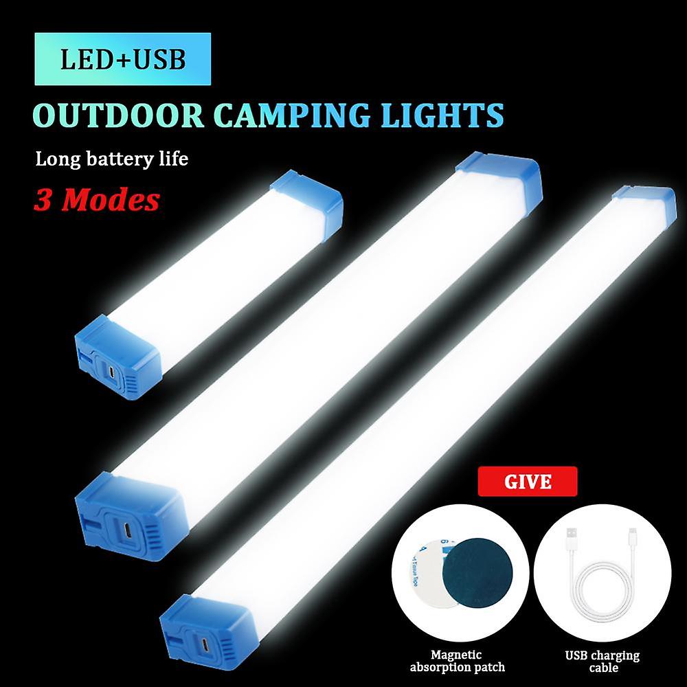 Led Tube Night Light Magnetic Suspension Usb Rechargeable Light Tube 17cm 32cm 52cm Outdoor