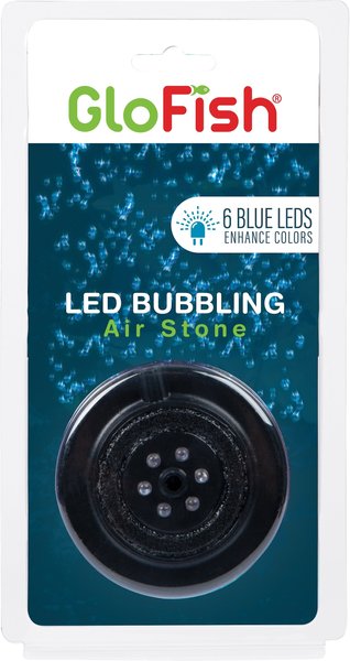 GloFish LED Round Bubbling Air Stone