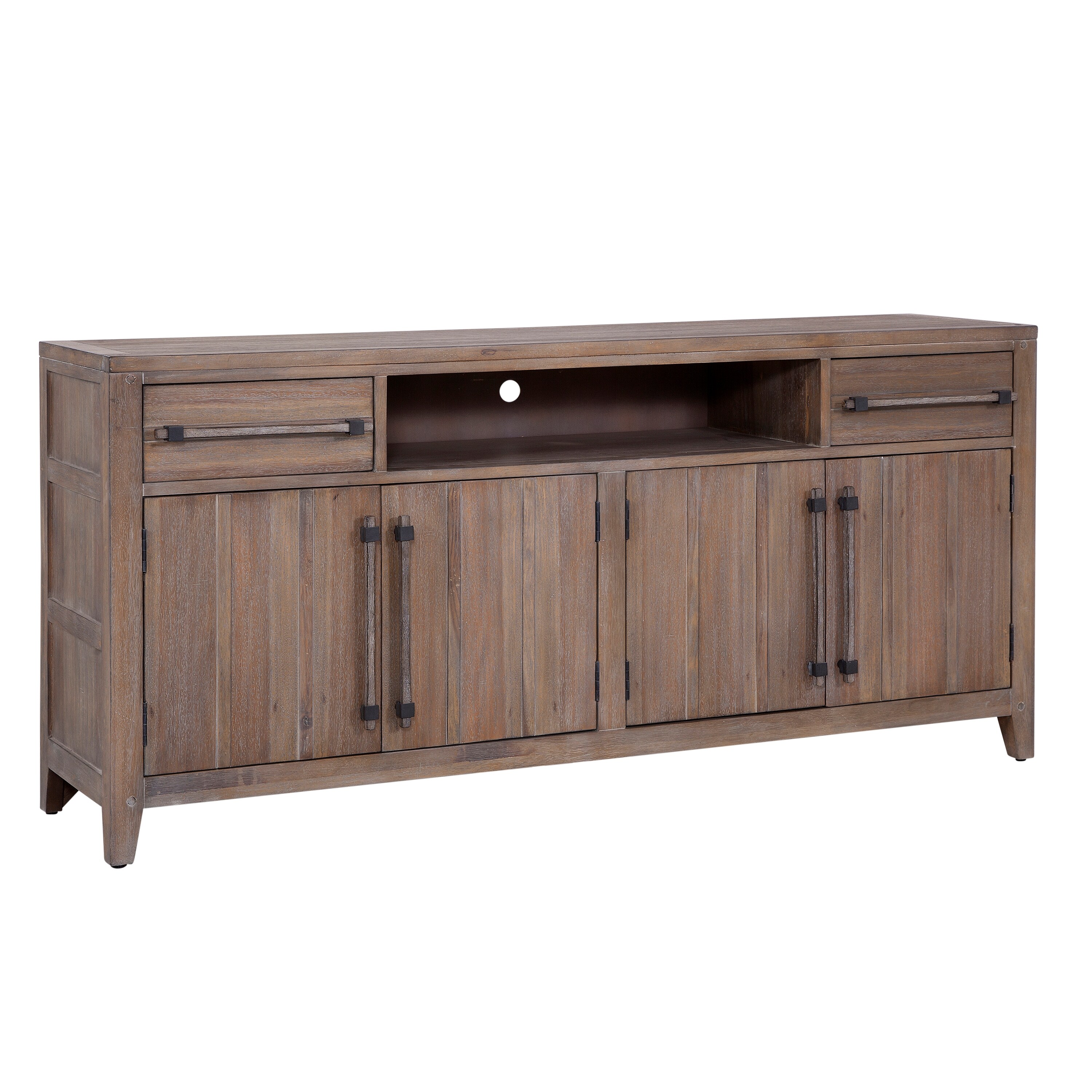 Asher 68-inch Rustic Finish TV Console by Greyson Living