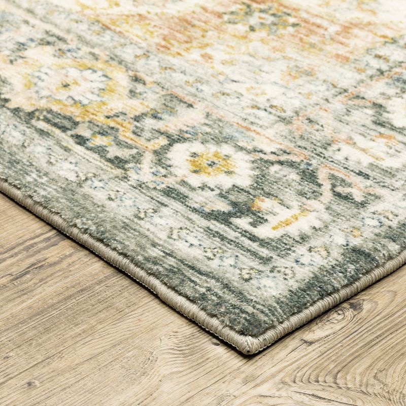 StyleHaven Sorrento Distressed Traditional Area Rug